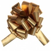 Presentrosett Metallic Guld