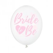 Ballonger Bride to be Transparant/Rosa - 50st