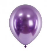 Ballonger Chrome, Lila - 50st