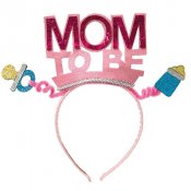 Diadem "Mom to be" Rosa