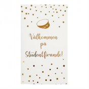 Inbjudningskort Student - 6st