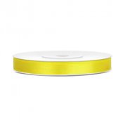 Presentband Gul satin - 25mx6mm