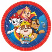 Tallrik Paw Patrol - 8st, 23cm