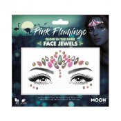 Ansiktsdiamanter, Glow in the dark/Sjlvlysande Flamingo