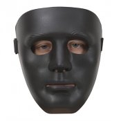 Ansiktsmask / Statymask Svart