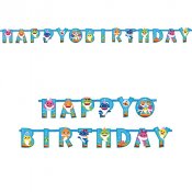 Girlang Happy Birthday, Baby Shark - 1,8m
