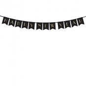 Banner Nyr, Happy New Year - ca. 15x170 cm