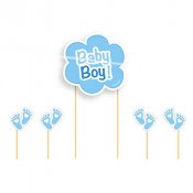 Cupcake Toppers Baby Boy - 5st