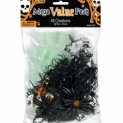 Dekorations kit Halloween - 48 olika skrmmande saker