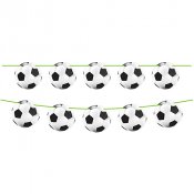 Fotbollsgirlang, vimpel - 22cm x 10m
