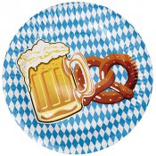 Tallrik Oktoberfest - 10st, 22,5cm