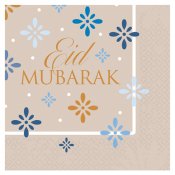 Sevetter Eid Mubarak - 16st, 33x33cm