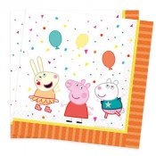 Servetter Greta Gris - 33x33cm, 16st