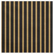Servetter Guld/Svart randiga - 20st, 33x33cm