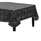 Bordsduk, Svart Spindeln�t Halloween,