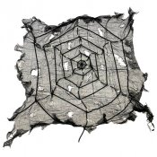 Spindelnt med ljusslinga - 135x135cm