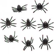 Spindlar, Dekoration - 8st, 2,5x4,5cm