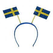 Diadem med svenska flaggan