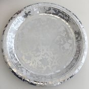 Tallrik Ddskalle, Silver - 8st, 22cm