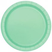 Papperstallrik Mint - 16st, 22cm