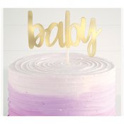 Trtdekoration Baby Guld, Gender Reveal / Babyshower