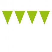 Flaggvimpel Limegrn - 29cm x 10m