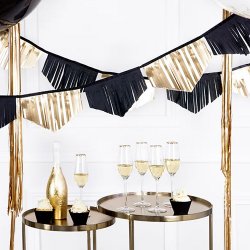 Girlang Svart/Guld - 3m