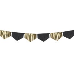 Girlang Svart/Guld - 3m