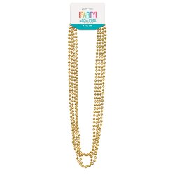 Halsband Prlor Guld - 4st