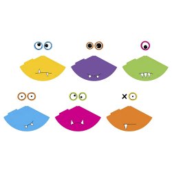 Partyhattar Monster - 6st
