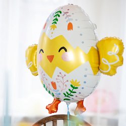 Pskkyckling Folieballong - 78x64cm