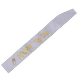  Band/Sash Mom To Be, Vit 