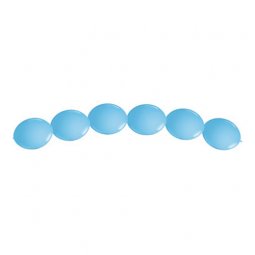  Ballongbge som du enkelt knyter ihop sjlv, Ljusbl - 8st, 3m 