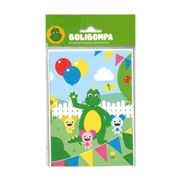  Inbjudningskort Bolibompa - 8st 