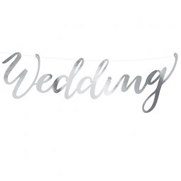  Girlang Wedding, silver - 16.5x45cm 