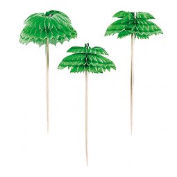  Partypicks med Palmer - 12st, 10cm 