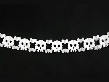 Girlang Vita Ddskallar - 3m