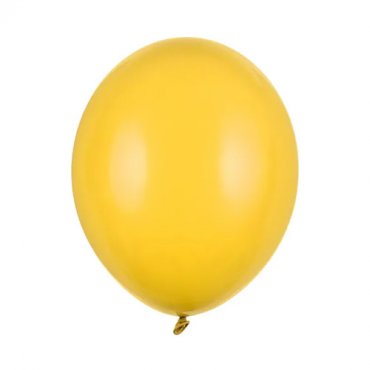 Ballonger Pastell Mrkgul - 10st