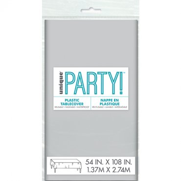 Bordsduk Metallic Silver - 137x274cm