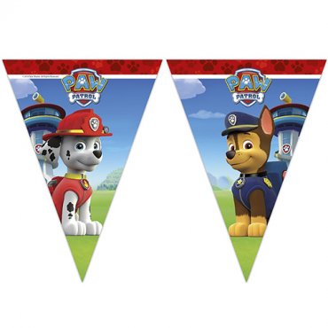 Flaggvimpel Paw Patrol - 2,3m