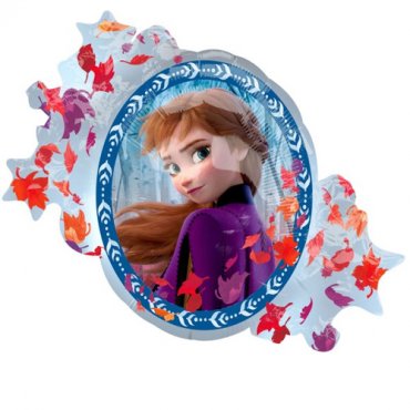 Frozen Elsa och Anna Folieballong - 76cm