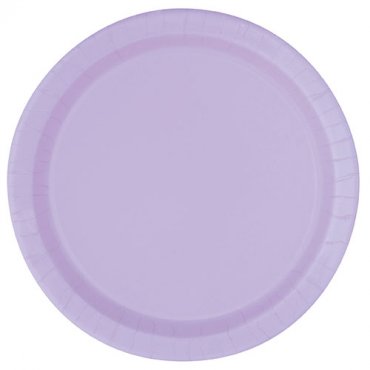 Papperstallrik Lavendel - 8st, 23cm