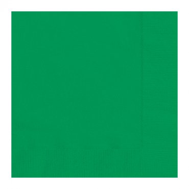 Servetter Lime Grn - 20st, 33x33cm