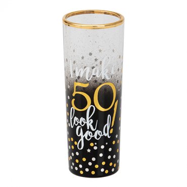 Shotglas Svart/Guld 50