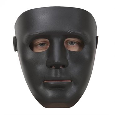 Ansiktsmask / Statymask Svart