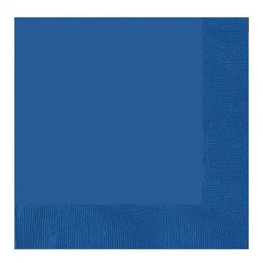 Marinbl Servetter - 50st, 33x33cm