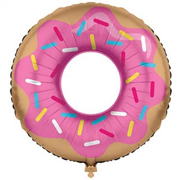 Donut Folieballong - 76cm