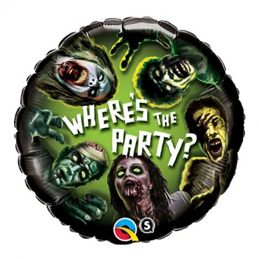 Folieballong Zombieparty - 46cm
