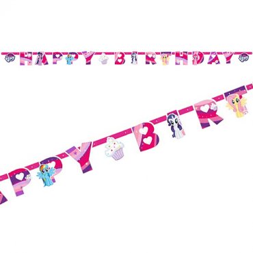 Banner HBD My Little Pony - 2,37m