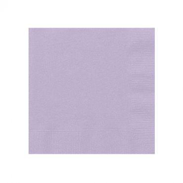 Lavendel Kaffeservetter - 20st, 25x25cm